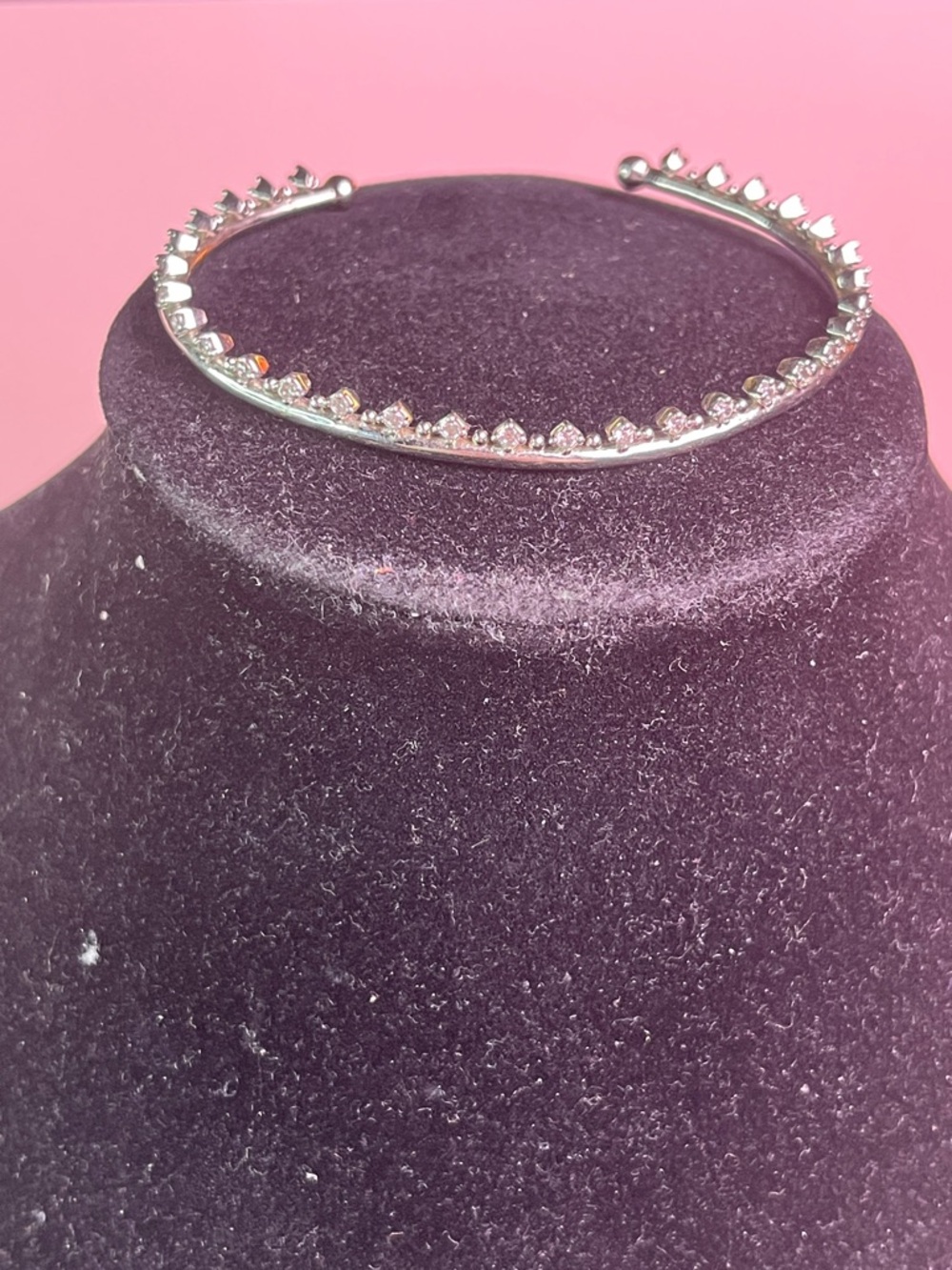NEW KENDRA SCOTT SILVER CODI PINCH CUFF BRACELET